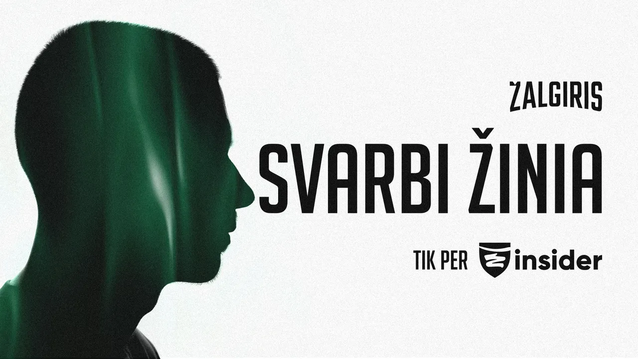 Svarbi žinia: informacija apie į „Žalgirį“ sugrįžtantį žaidėją