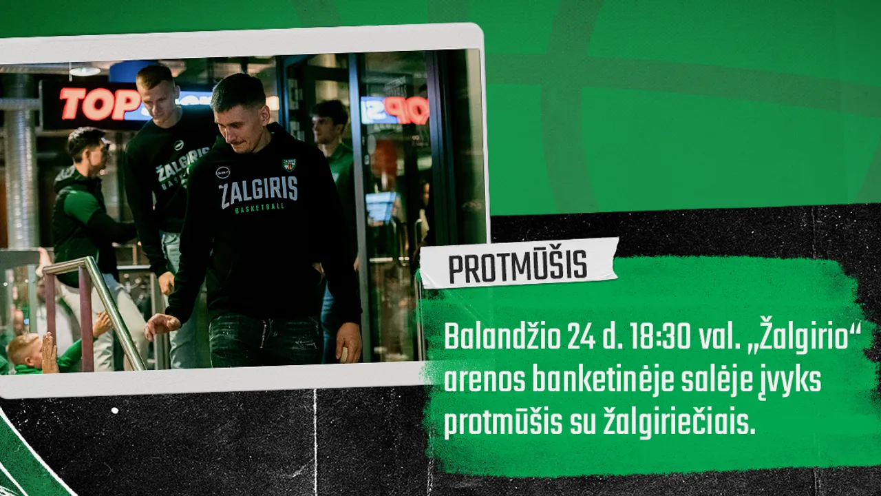 „Žalgiris Insider“ prenumeratoriams – gyvas protmūšis su žalgiriečiais (prasidėjo registracija)