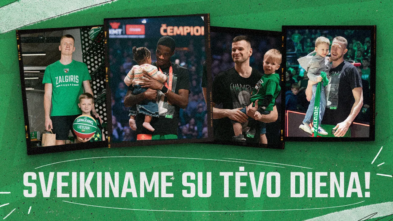Sveikiname visus tėčius su Tėvo diena!