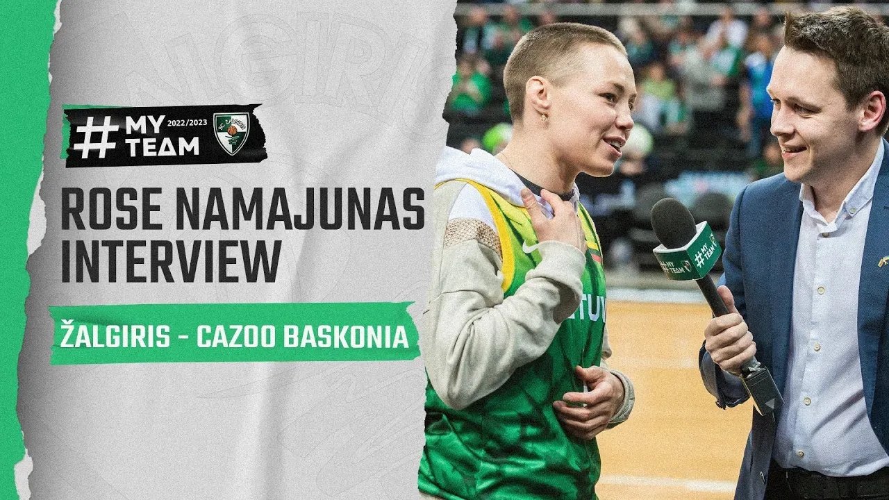 R.Namajunas – apie vizitą „Žalgirio“ rūbinėje ir MMA pamokas I.Brazdeikiui