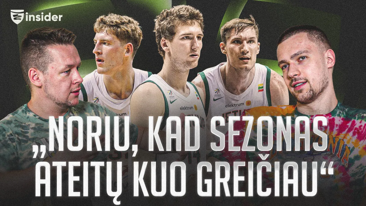 M.Blaževičius – apie M.Buzelio šuolius, rinktinės formą ir būsimas minutes Eurolygoje