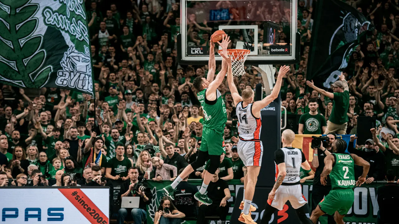 „Betsafe-LKL“ lyderių dvikovoje – „Žalgirio“ pergalė prieš „Rytą“
