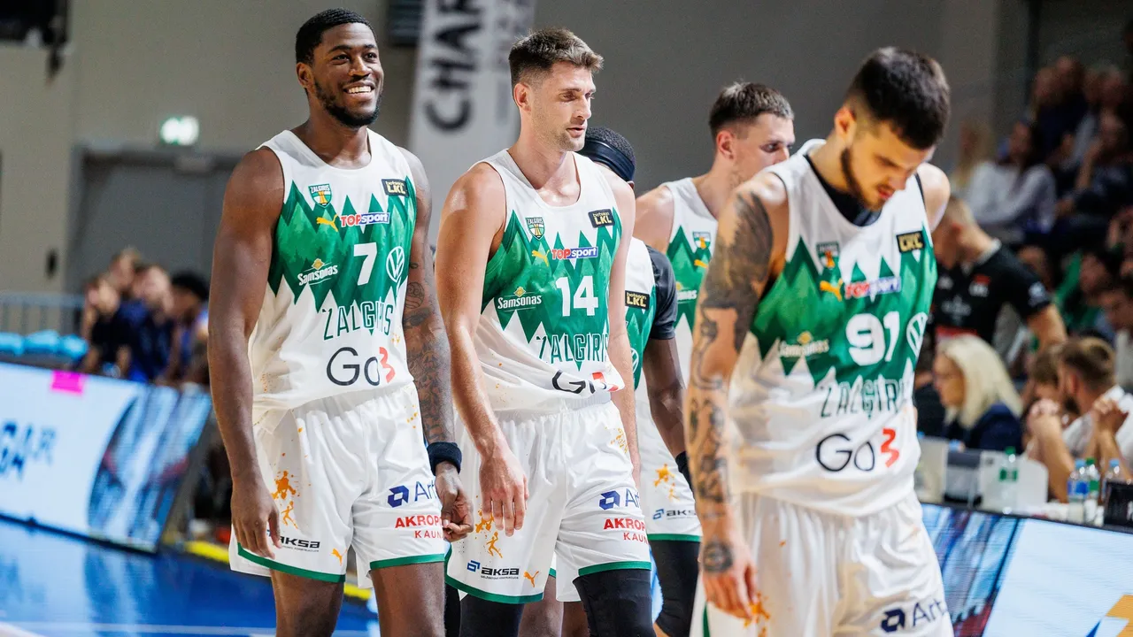 Zalgiris starts the season with a victory in Jonava