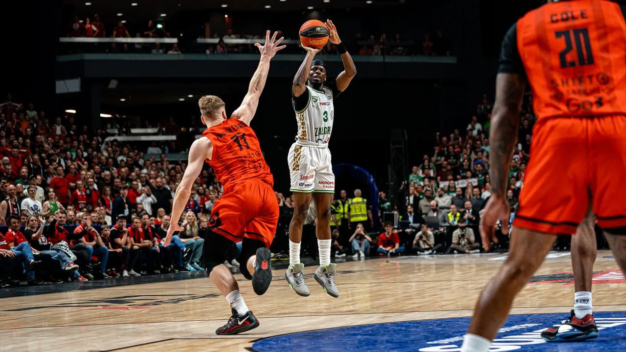 Zalgiris wins on the last shot in Vilnius
