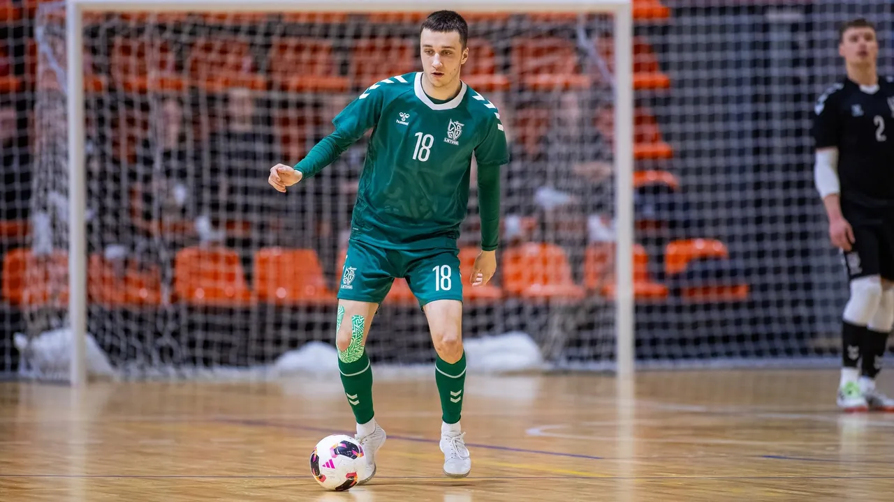 „Kauno Žalgirio“ salės futbolo komandos gretas papildė Merūnas Stalmokas