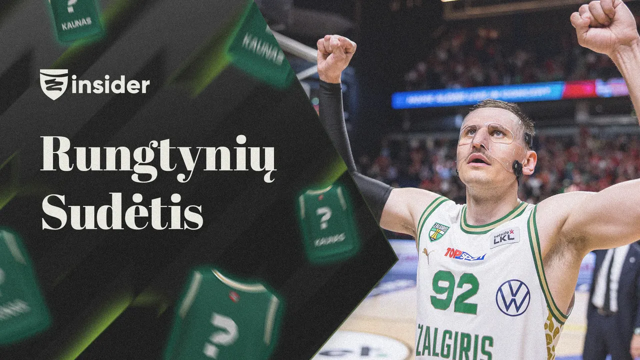 Informacija apie žalgiriečių sudėtį trečiosioms LKL finalo serijos rungtynėms