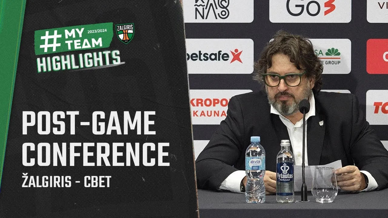 A.Trinchieri po pergalės prieš Jonavą: „Atsitiesėme ir žaidėme kaip tikra komanda“