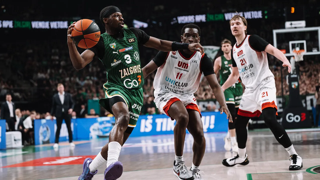Sausai finalo seriją laimėjęs Kauno „Žalgiris“ – Lietuvos čempionas!