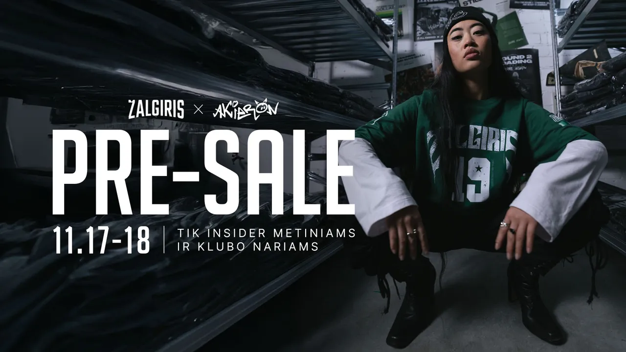 Metinių narysčių savininkams – išankstinė „Žalgiris x Akieron“ prekyba!