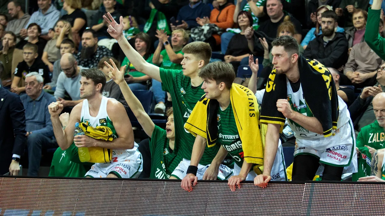 Jaunimą ir D.Giedraitį apšildęs „Žalgiris“ šventė pergalę Kėdainiuose